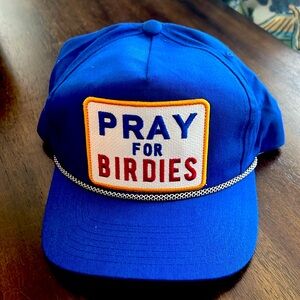 Gfore Pray for Birdies Rope Blue Snapback Hat